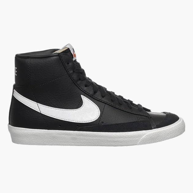 Чоловічі кеди Nike Blazer Mid '77 Vintage 47 Чорний BQ6806-002 - Фото 2 Чоловічі кеди Nike Blazer Mid '77 Vintage 47 Чорний BQ6806-002 - зображення 2