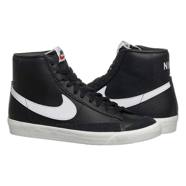 Чоловічі кеди Nike Blazer Mid '77 Vintage 47 Чорний BQ6806-002 - Фото 6 Чоловічі кеди Nike Blazer Mid '77 Vintage 47 Чорний BQ6806-002 - зображення 6