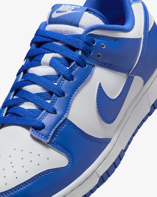 Кроссовки мужские Nike Dunk Low White Hyper Royal (2025) 44 Комбинированный HF5441-112 - изображение 7