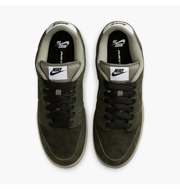 Кроссовки унисекс Nike Sb Dunk Low Pro B 46 Хаки HJ0367-301 - Фото 4 Кроссовки унисекс Nike Sb Dunk Low Pro B 46 Хаки HJ0367-301 - изображение 4