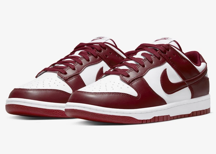 Кроссовки мужские Nike Dunk Low Team Red (2022) 45.5 Красно-белый DD1391-601 - Фото 1 Кроссовки мужские Nike Dunk Low Team Red (2022) 45.5 Красно-белый DD1391-601 - изображение 1