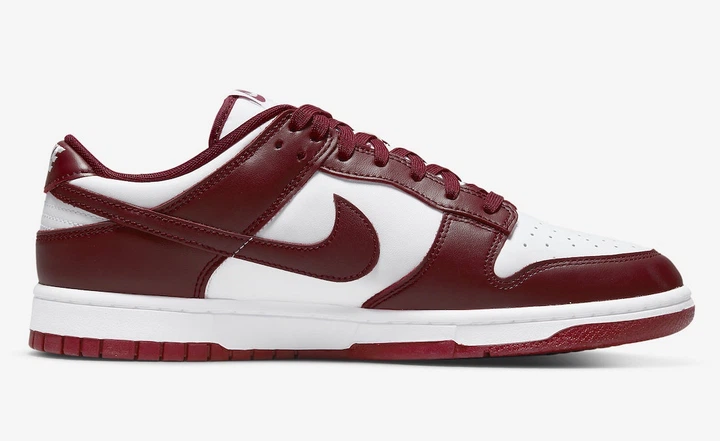 Кроссовки мужские Nike Dunk Low Team Red (2022) 45.5 Красно-белый DD1391-601 - Фото 2 Кроссовки мужские Nike Dunk Low Team Red (2022) 45.5 Красно-белый DD1391-601 - изображение 2