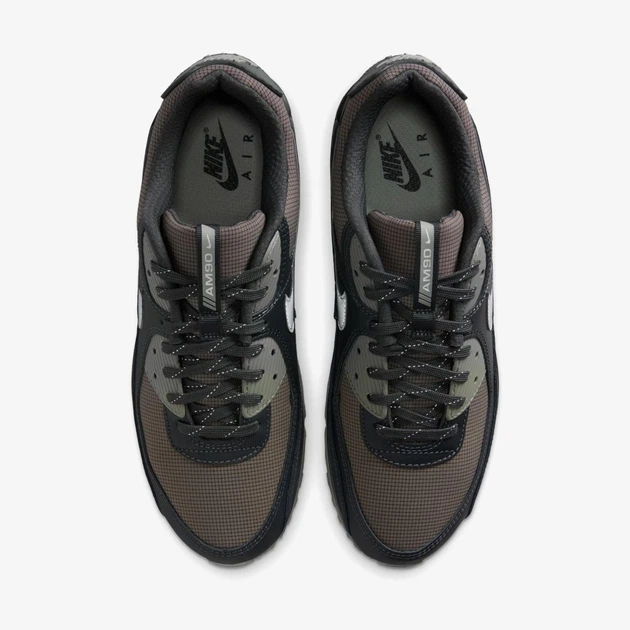 Кросівки чоловічі Nike Air Max 90 47 Сірий IQ0291-060 - зображення 7