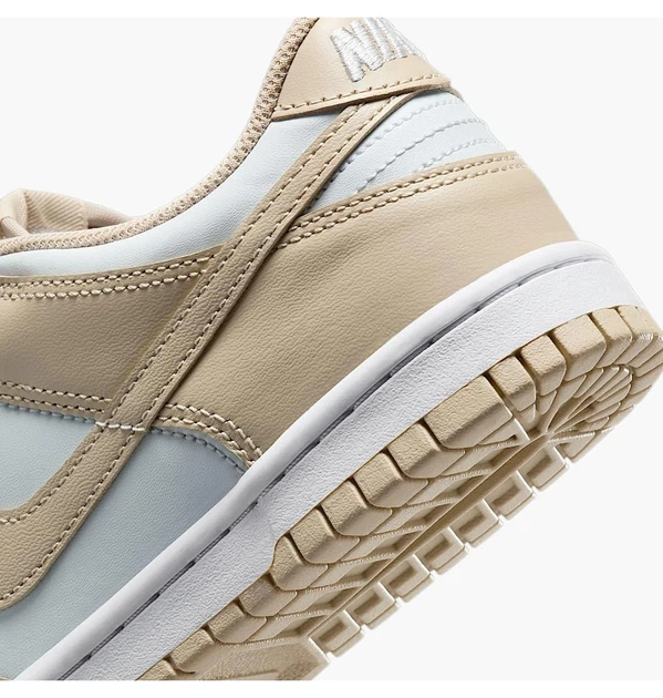 Кроссовки женские Nike Dunk Low (Gs) 38.5 Бежевый FB9109-200 - изображение 8