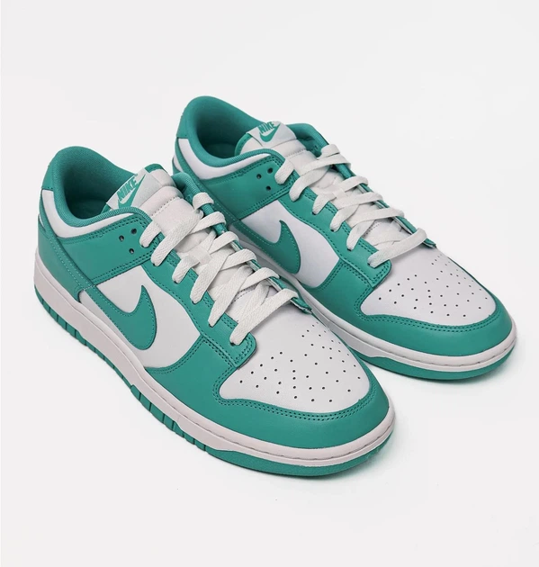 Кроссовки мужские Nike Dunk Low Retro Clear Jade 41 Зелений DV0833-101 - Фото 5 Кроссовки мужские Nike Dunk Low Retro Clear Jade 41 Зелений DV0833-101 - изображение 5