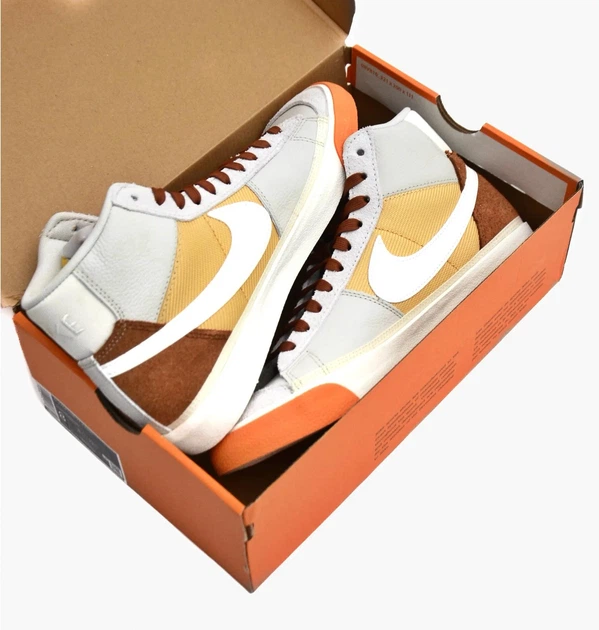 Кроссовки мужские Nike Blazer Mid Pro Club 45.5 Комбинированный DQ7673-001 - Фото 7 Кроссовки мужские Nike Blazer Mid Pro Club 45.5 Комбинированный DQ7673-001 - изображение 7