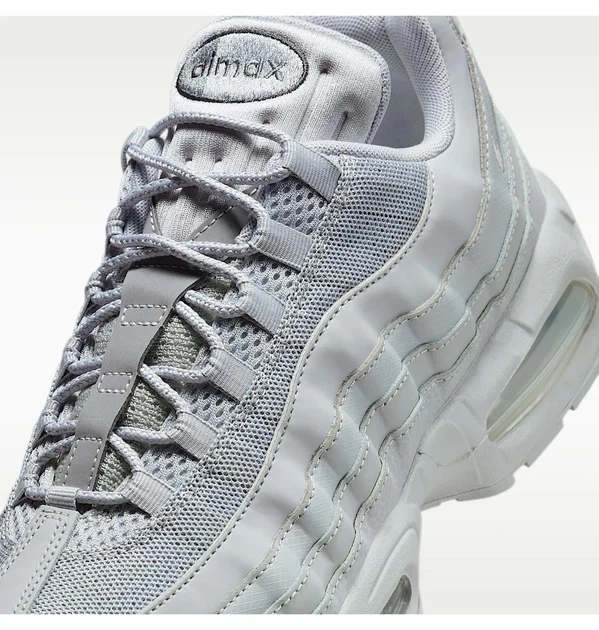 Кросівки чоловічі Nike Air Max 95 Big Bubble Mens Shoes Grey 45.5 Сірий HM8755-002 - Фото 9 Кросівки чоловічі Nike Air Max 95 Big Bubble Mens Shoes Grey 45.5 Сірий HM8755-002 - зображення 9