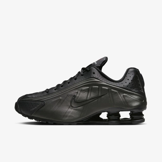 Кросівки чоловічі Nike Shox R4 40 Чорний HQ1988-001 - Фото 7 Кросівки чоловічі Nike Shox R4 40 Чорний HQ1988-001 - зображення 7