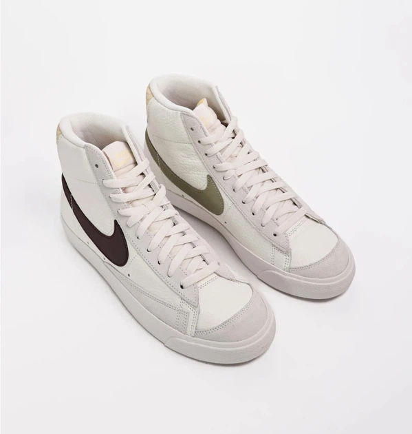 Кроссовки мужские Nike Blazer Mid 77 42 Бежевый FD0805-100 - Фото 6 Кроссовки мужские Nike Blazer Mid 77 42 Бежевый FD0805-100 - изображение 6