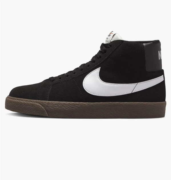 Кроссовки унисекс Nike Sb Zoom Blazer Mid Black 41 Черный 864349-010 - Фото 1 Кроссовки унисекс Nike Sb Zoom Blazer Mid Black 41 Черный 864349-010 - изображение 1