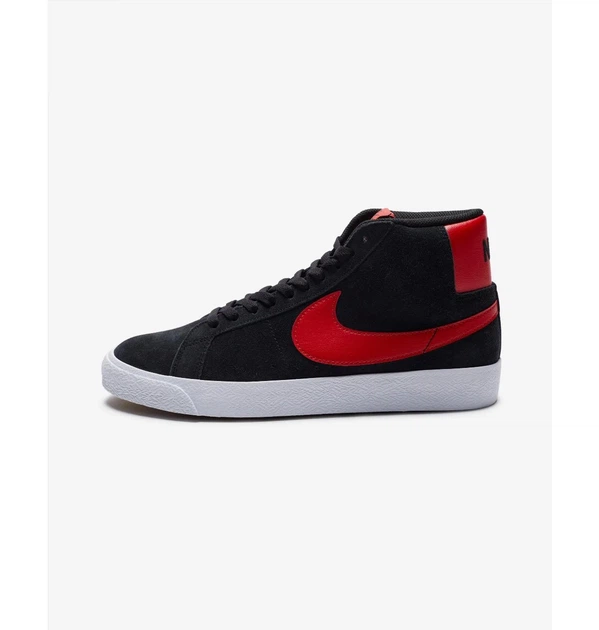 Кроссовки унисекс Nike Sb Zoom Blazer Mid Black 49.5 Черный FD0731-002 - изображение 3