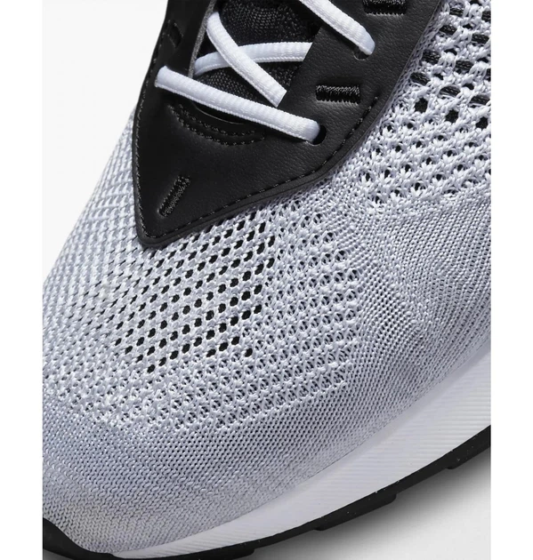 Кросівки чоловічі Nike Air Max Flyknit Racer 45 Чорно-білий DJ6106-002 - зображення 2