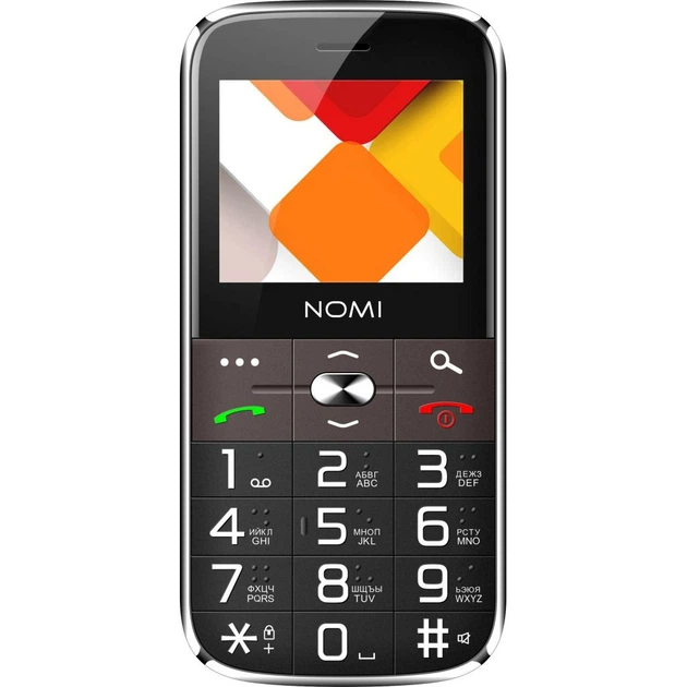 Мобільний телефон Nomi (i220 Black) - Фото 3 Мобільний телефон Nomi (i220 Black) - зображення 3