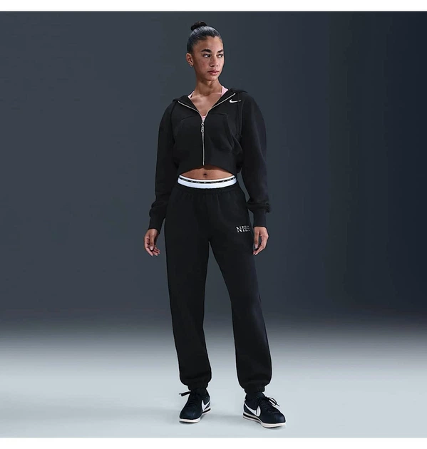 Толстовка женская Nike Sportswear Phoenix Fleece Black XS Черная HV2426-010 - изображение 4