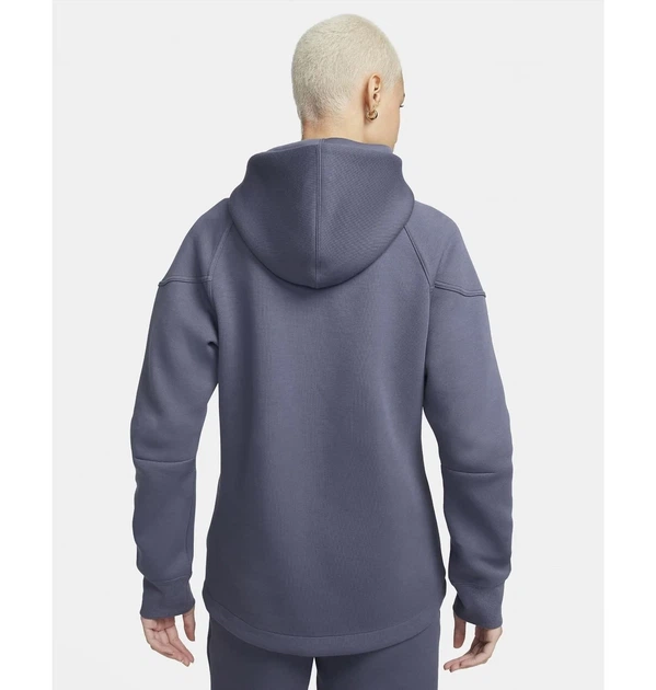 Толстовка жіноча Nike Nsw Tch Flc Wr Fz S Фіолетова FB8338-003 - зображення 4