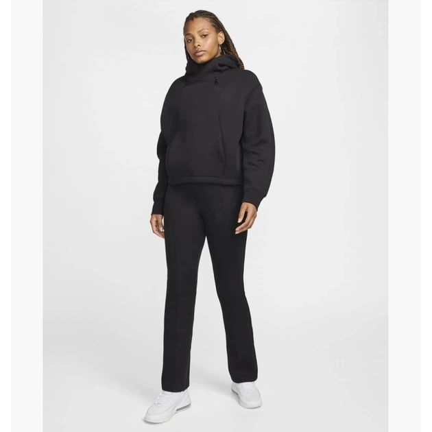 Худи женское Nike W Nsw Tch Flc Os Hdy FV6322-010 M Черное - Фото 3 Худи женское Nike W Nsw Tch Flc Os Hdy FV6322-010 M Черное - изображение 3