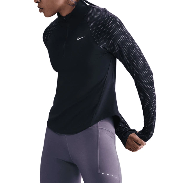 Спортивная кофта женская Nike Tempo Flash Dri-Fit 1/4-Zip Running Top S Черная HV2996-010 - Фото 1 Спортивная кофта женская Nike Tempo Flash Dri-Fit 1/4-Zip Running Top S Черная HV2996-010 - изображение 1