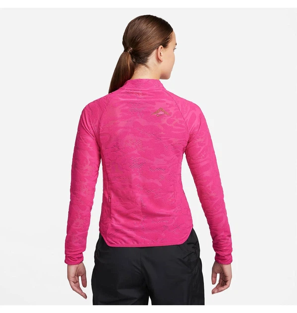 Спортивная кофта женская Nike Trail Midlayer Pink XS Розовая FB7637-615 - Фото 2 Спортивная кофта женская Nike Trail Midlayer Pink XS Розовая FB7637-615 - изображение 2