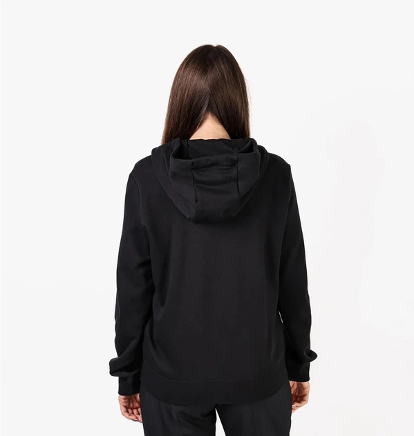 Толстовка жіноча Nike Sportswear Club Fleece M Чорна DQ5471-010 - Фото 5 Толстовка жіноча Nike Sportswear Club Fleece M Чорна DQ5471-010 - зображення 5