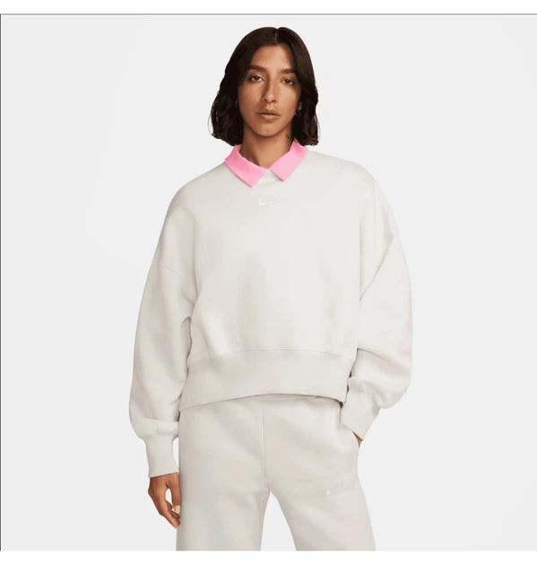 Світшот жіночий Nike Nsw Phoenix Fleece Beige S Бежевий DQ5761-104 - Фото 2 Світшот жіночий Nike Nsw Phoenix Fleece Beige S Бежевий DQ5761-104 - зображення 2