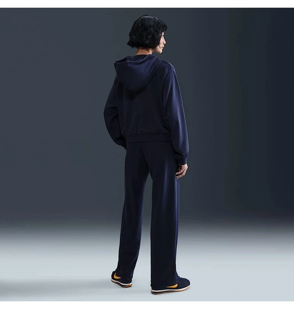 Толстовка жіноча Nike Sportswear Chill Terry Blue M Синя FN2415-410 - Фото 5 Толстовка жіноча Nike Sportswear Chill Terry Blue M Синя FN2415-410 - зображення 5