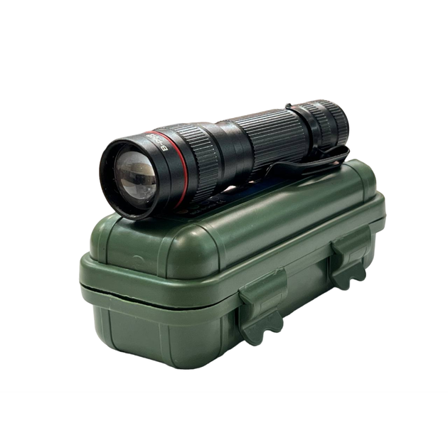 Фонарик ручной B-PLUS-WJ аккумуляторный карманный 300 лм, XPE LED, Zoom, до 100 м, 3 режима - Фото 3 Фонарик ручной B-PLUS-WJ аккумуляторный карманный 300 лм, XPE LED, Zoom, до 100 м, 3 режима - изображение 3