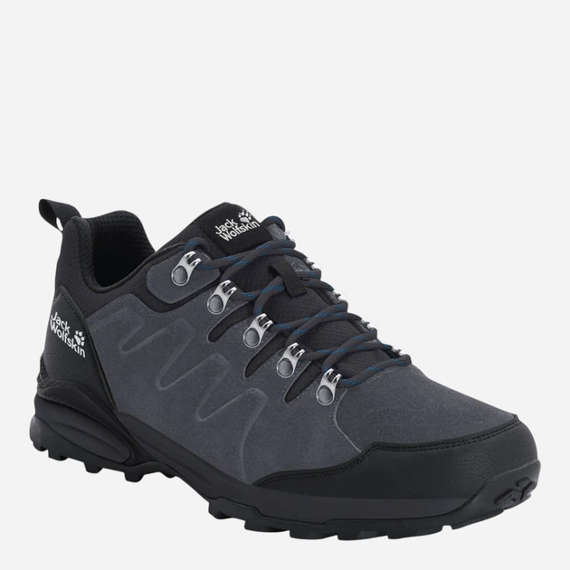 Мужские кроссовки для треккинга с мембраной Jack Wolfskin Refugio Texapore Low M 4049851-6129 47 (12UK/13USA) 30.3 см Черные (4060477908465) - изображение 2