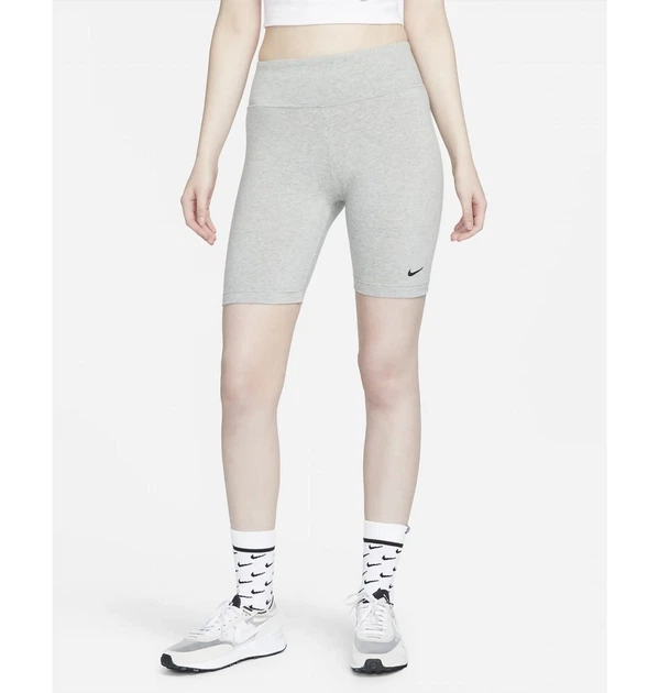 Шорты женские Nike Sportswear Leg-A-See White Db3905-063 S Серый DB3905-063 - Фото 2 Шорты женские Nike Sportswear Leg-A-See White Db3905-063 S Серый DB3905-063 - изображение 2