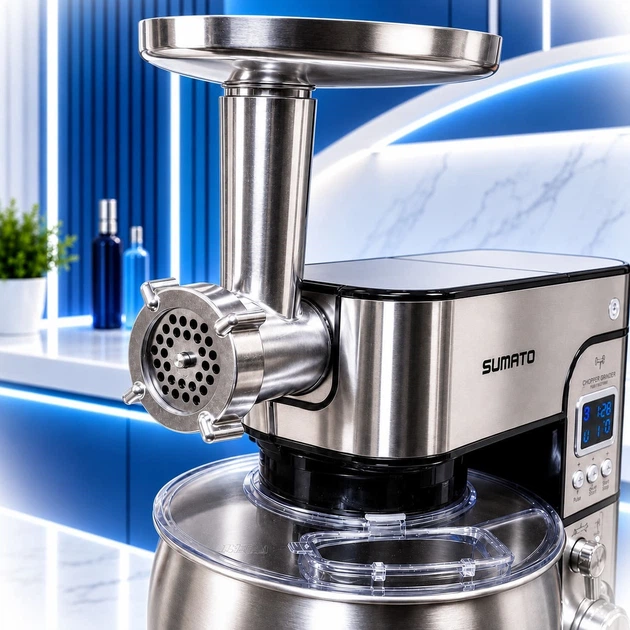 Кухонный комбайн с мясорубкой SUMATO SU-02SM02 - изображение 6