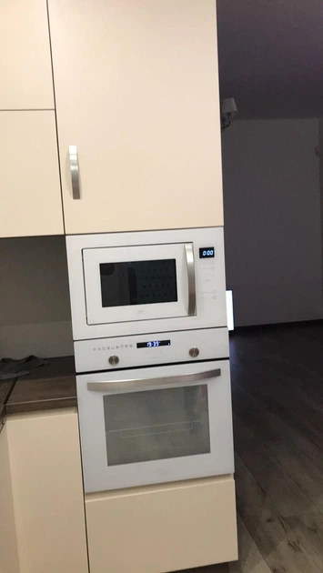 Микроволновая печь встраиваемая Luxor Moderne Sensorsteuerung 25 WH Navigator + белая стеклянная фасадная рамка, белый - изображение 7