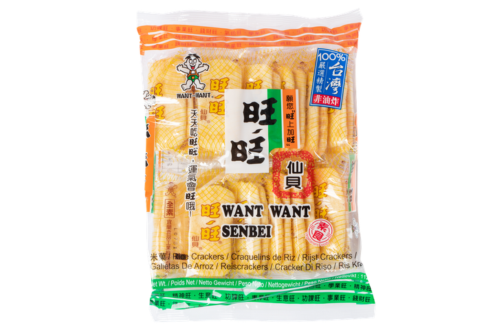Рисовые крекеры WANT WANT SENBEI Rice Crackers 112 г - Фото 1 Рисовые крекеры WANT WANT SENBEI Rice Crackers 112 г - изображение 1