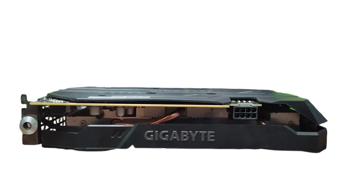Видеокарта Gigabyte GeForce GTX 1660 Ti OC 6GB GDDR6 192-bit Б/У для игрового ПК - изображение 2