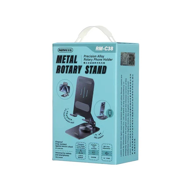 Тримач "REMAX Precision Alloy Rotary Phone Holder RM-C38" Green - изображение 2