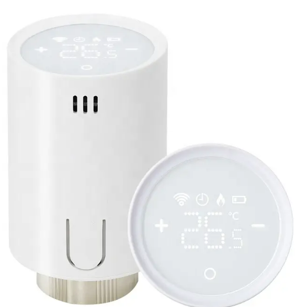 WiFi термоголовка для радиатора 1DAL | Умный регулятор TR01 + ZigBee хаб (TR01.WG128A) - изображение 2