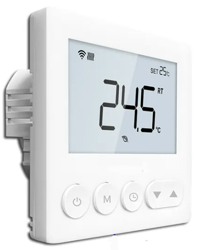 WIFI терморегулятор котла 4HEAT AE-X Boiler White | В подрозетник - Фото 3 WIFI терморегулятор котла 4HEAT AE-X Boiler White | В подрозетник - изображение 3