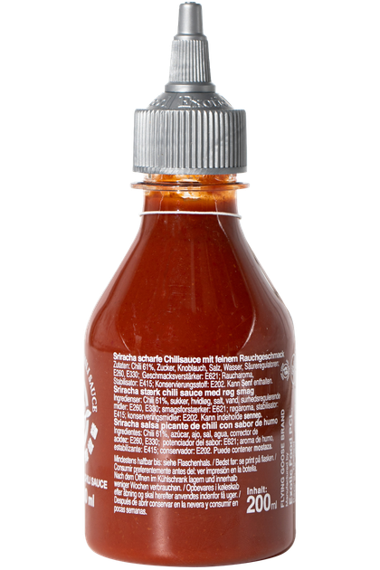 Соус шрирача с ароматом дыма Flying Goose Brand 200 мл - Фото 2 Соус шрирача с ароматом дыма Flying Goose Brand 200 мл - изображение 2