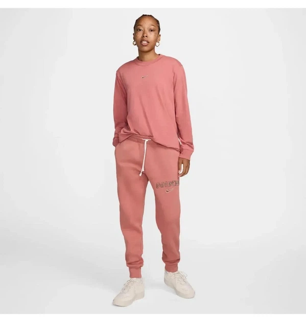 Спортивні штани жіночі Nike Sportswear Phönix XS Рожеві HM9757-634 - зображення 4