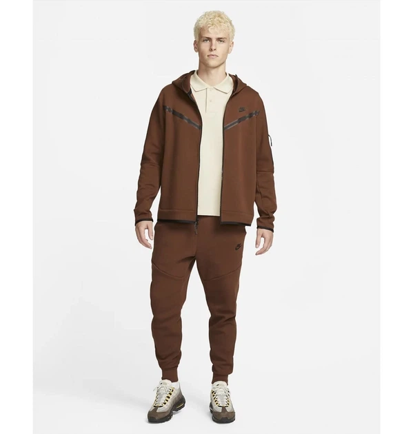 Спортивные штаны мужские Nike Sportswear Tech Fleece Joggers S Коричневые CU4495-259 - Фото 11 Спортивные штаны мужские Nike Sportswear Tech Fleece Joggers S Коричневые CU4495-259 - изображение 11