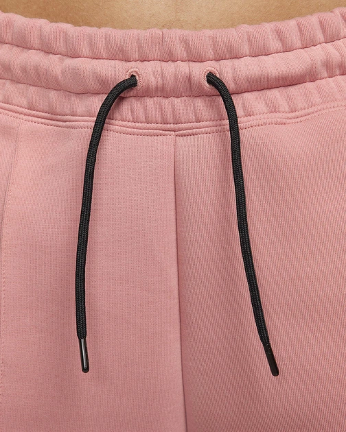 Спортивні штани жіночі Nike Sportswear Tech Fleece Mid-Rise Joggers S Рожеві FB8330-618 - Фото 4 Спортивні штани жіночі Nike Sportswear Tech Fleece Mid-Rise Joggers S Рожеві FB8330-618 - зображення 4