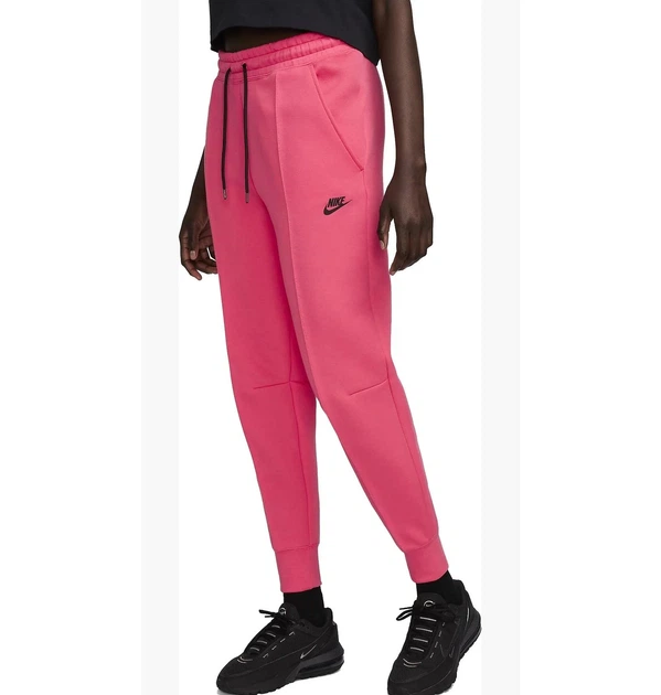 Спортивні штани жіночі Nike W Nsw Tch Flc Mr Jggr M Рожеві FB8330-629 - Фото 2 Спортивні штани жіночі Nike W Nsw Tch Flc Mr Jggr M Рожеві FB8330-629 - зображення 2