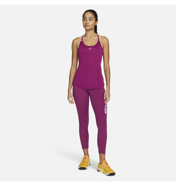 Спортивные леггинсы женские Nike Dri-Fit One Pink M Розовые DM7272-610 - Фото 4 Спортивные леггинсы женские Nike Dri-Fit One Pink M Розовые DM7272-610 - изображение 4