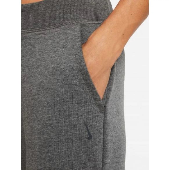 Спортивные штаны женские Nike Yoga French Terry XS Серые DC5267-010 - Фото 3 Спортивные штаны женские Nike Yoga French Terry XS Серые DC5267-010 - изображение 3