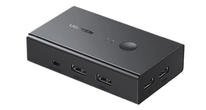 KVM-перемикач UGREEN 90809 2-портовий HDMI 4K 60 Гц - Фото 1 KVM-перемикач UGREEN 90809 2-портовий HDMI 4K 60 Гц - зображення 1