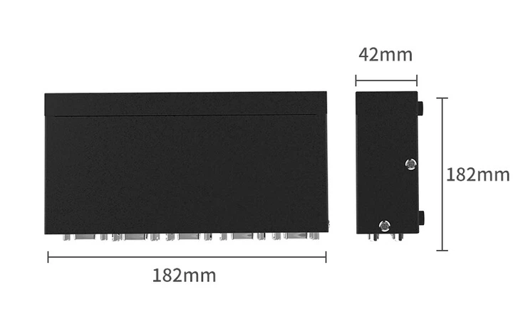 Разветвитель видеосигнала MT-Viki MT-3508 1×8 VGA Черный - изображение 7