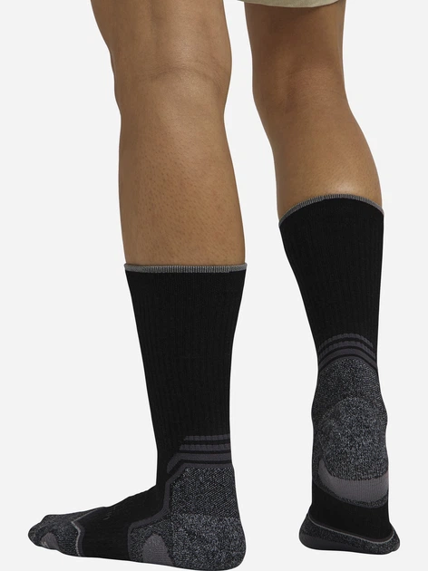 Носки мужские высокие шерстяные Jack Wolfskin Hike Merino Sock CL A63862_6000 41-43 Черные (4064886443463) - Фото 2 Носки мужские высокие шерстяные Jack Wolfskin Hike Merino Sock CL A63862_6000 41-43 Черные (4064886443463) - изображение 2