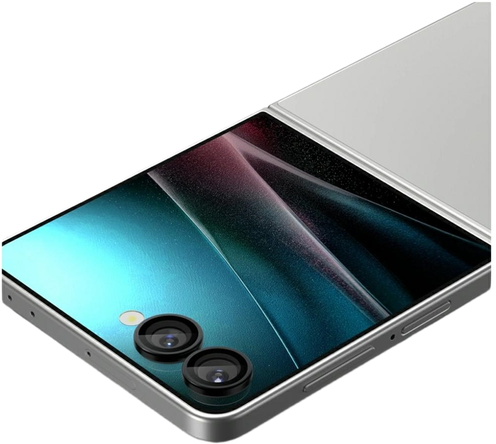Захисне скло Spigen Optik Pro HD Glas.TR EZ FIT для Samsung Galaxy Z Flip7 Black 2 шт. (8800283304213) - зображення 4