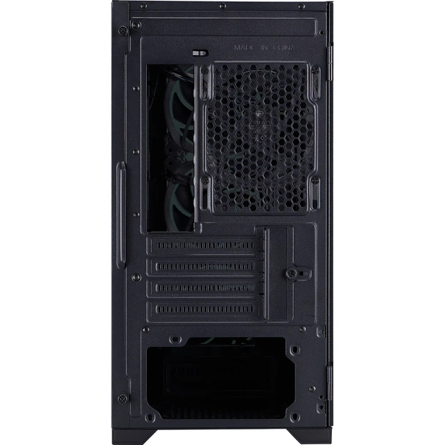 Корпус 1stPlayer T4-G-BK-4FS7 Black - зображення 8