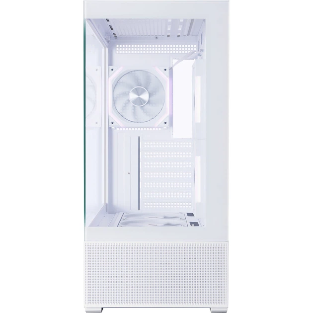 Корпус для ПК 1stPlayer CV7-WH-2FAR-W-2FH7R-W-1FH7-W Midi-Tower без БЖ ATX/MicroATX ARGB White - Фото 5 Корпус для ПК 1stPlayer CV7-WH-2FAR-W-2FH7R-W-1FH7-W Midi-Tower без БЖ ATX/MicroATX ARGB White - зображення 5