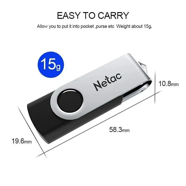 Флеш-накопичувач USB 3.0 32Gb Netac - зображення 2