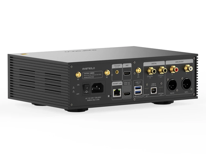 Цифровий медіаплеєр EverSolo DMP-A6 Gen 2 Black - изображение 2